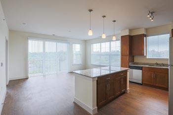 Wood-look plank flooring